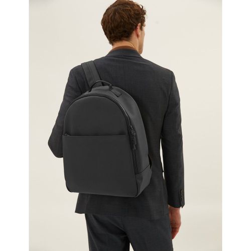 Rubberised Backpack black - Marks & Spencer - Modalova