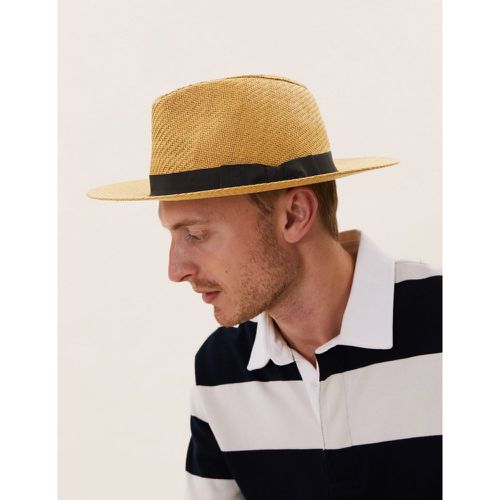 Textured Ambassador Hat brown - Marks & Spencer - Modalova