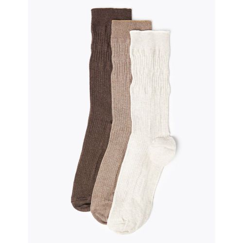 Pack Gentle Grip Socks beige - Marks & Spencer - Modalova