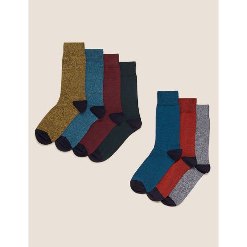 Pack Cotton Rich Cool & Fresh™ Socks multi-coloured - Marks & Spencer - Modalova