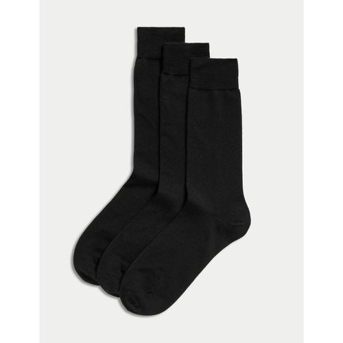 Pack Merino Wool Socks black - Marks & Spencer - Modalova