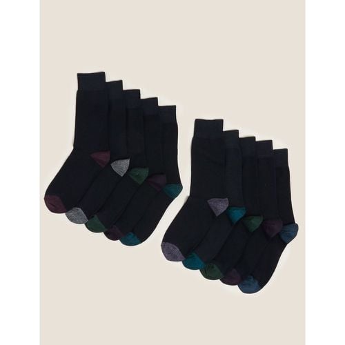 Pack Cool & Fresh™ Socks navy - Marks & Spencer - Modalova