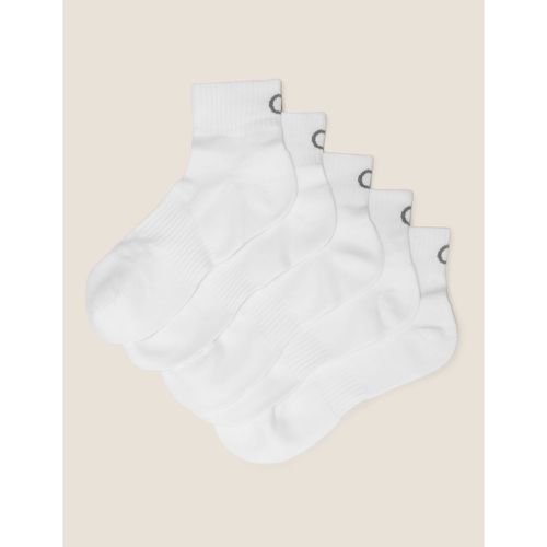 Pack Cushioned Quarter Socks - Marks & Spencer - Modalova