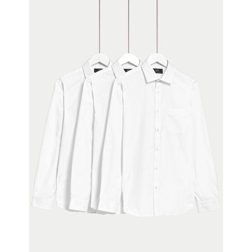 Pack Skinny Fit Long Sleeve Shirts - Marks & Spencer - Modalova