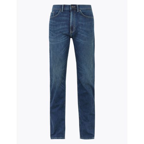 Straight Fit Super Stretch Flex Jeans blue - Marks & Spencer - Modalova