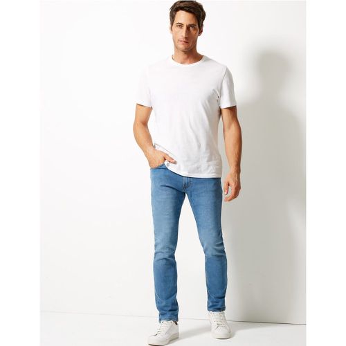 Skinny Fit Stretch Jeans navy - Marks & Spencer - Modalova