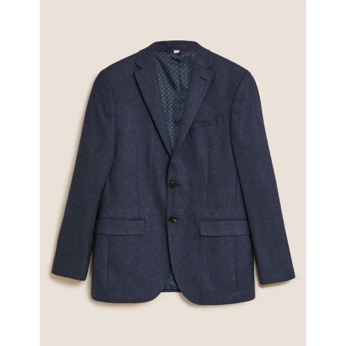 Tailored Fit Italian Wool Jacket navy - Marks & Spencer - Modalova