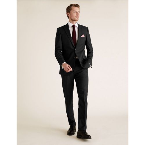 Big & Tall Tailored Stretch Trousers grey - Marks & Spencer - Modalova