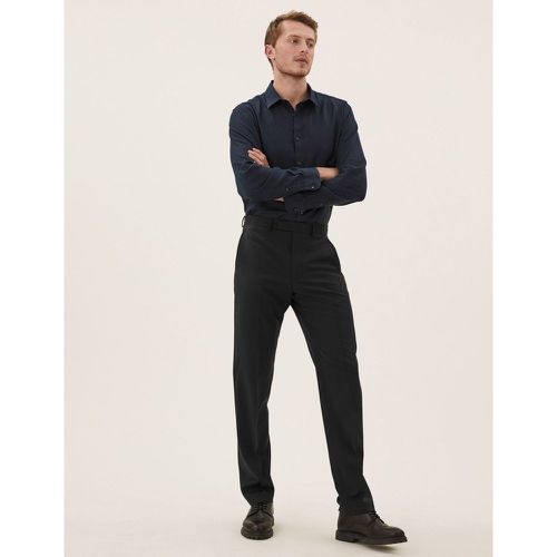 Tailored Fit Wool Trousers - Marks & Spencer - Modalova