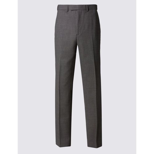 Grey Regular Fit Trousers grey - Marks & Spencer - Modalova