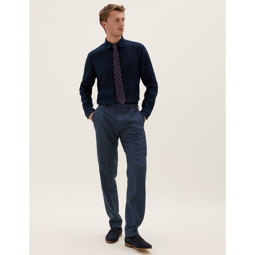 Tailored Italian Linen Miracle™ Trousers - Marks & Spencer - Modalova