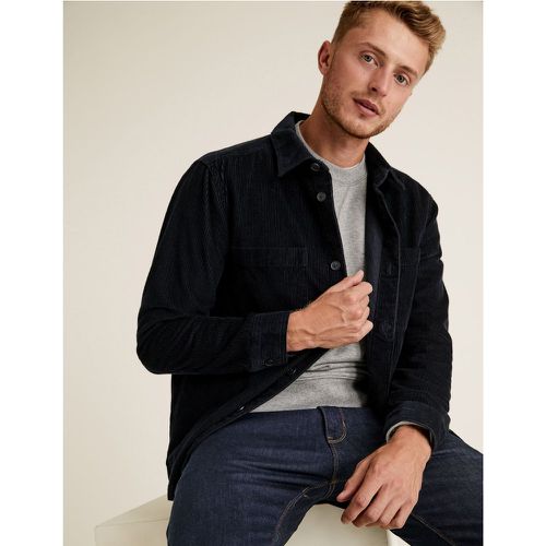 Corduroy Overshirt navy - Marks & Spencer - Modalova