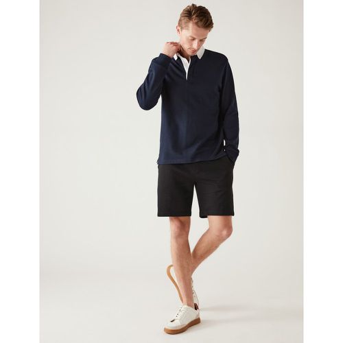 Drawstring Jersey Shorts black - Marks & Spencer - Modalova