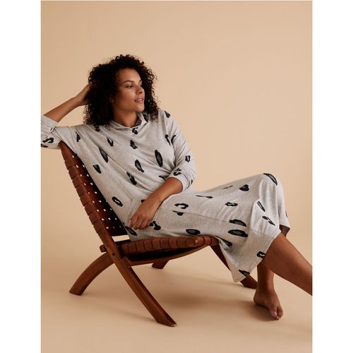 Flexifit™ Animal Print Lounge Dress grey - Marks & Spencer - Modalova