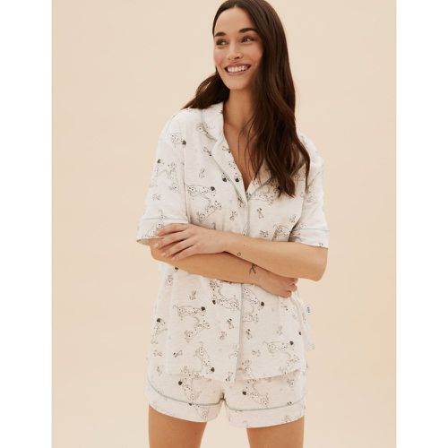 Disney 101 Dalmatians™ Short Pyjama Set beige - Marks & Spencer - Modalova
