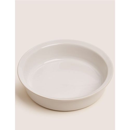 Ceramic 26cm Large Pie Dish cream - Marks & Spencer - Modalova