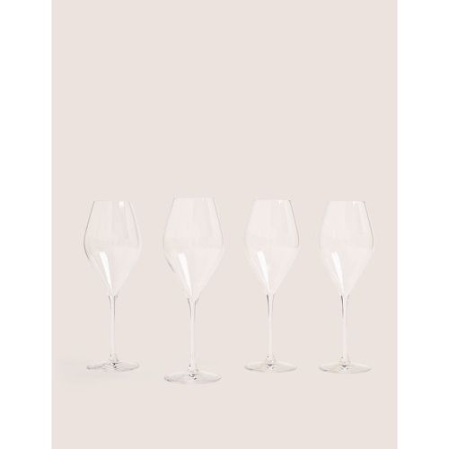 Set of 4 Grace Crystal Red Wine Glasses beige - Marks & Spencer - Modalova