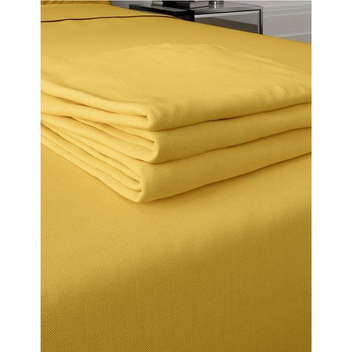 Percale Flat Sheet yellow - Marks & Spencer - Modalova