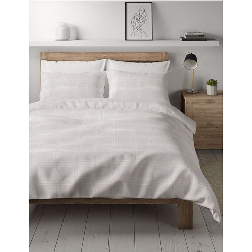 Pure Cotton Textured Bedding Set - Marks & Spencer - Modalova