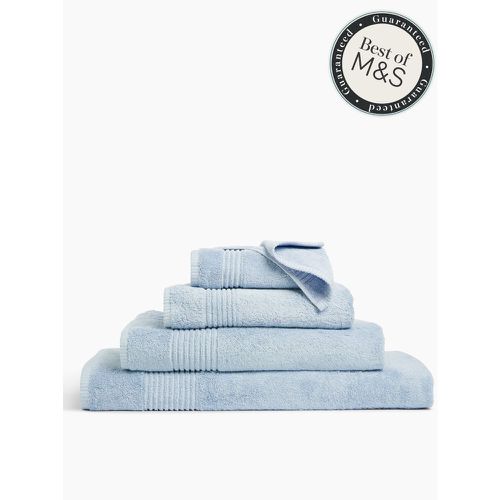 Egyptian Cotton Luxury Towel blue - Marks & Spencer - Modalova