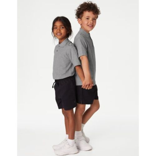 Unisex,Boys,Girls 3pk Unisex Stain Resist School Polo Shirts (2-18 Yrs) - - M&S Collection - Modalova