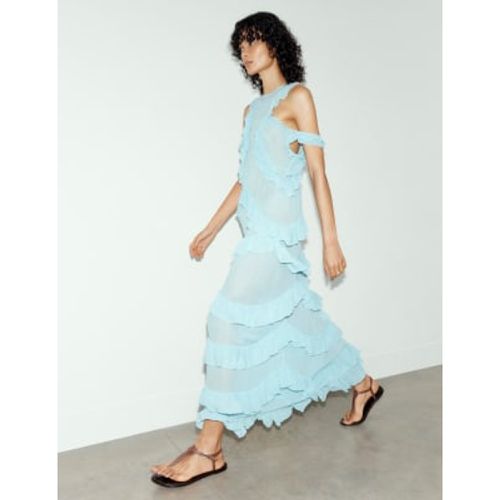 Womens Ruffle Maxi Dress - - M&S X SIENNA MILLER - Modalova