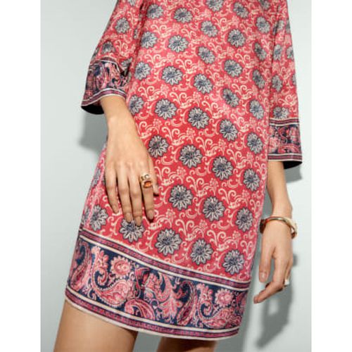 Womens Printed Shift Mini Dress - - M&S X SIENNA MILLER - Modalova