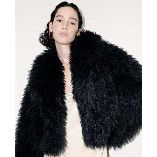 Womens Faux-Fur Collared Jacket - - M&S X SIENNA MILLER - Modalova