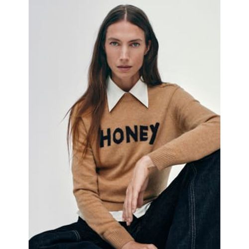 Womens Pure Cashmere Honey Jumper - - M&S X BELLA FREUD - Modalova