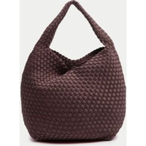 Womens Braided Top Handle Shoulder Bag - - M&S Collection - Modalova