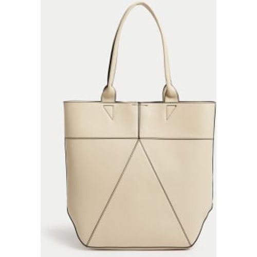 Womens Faux Leather Shopper - - M&S Collection - Modalova