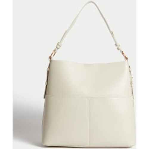 Womens Faux Leather Shoulder Bag - - M&S Collection - Modalova