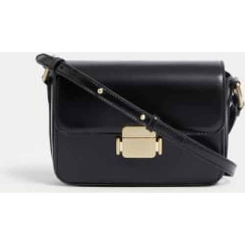 Womens Faux Leather Cross Body Bag - - M&S Collection - Modalova