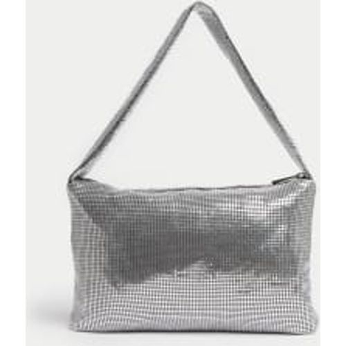 Womens Chainmail Shoulder Bag - - M&S Collection - Modalova