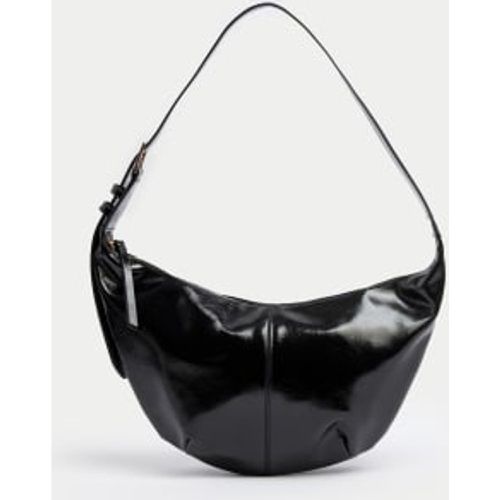 Womens Faux Leather Cross Body Bag - - M&S Collection - Modalova