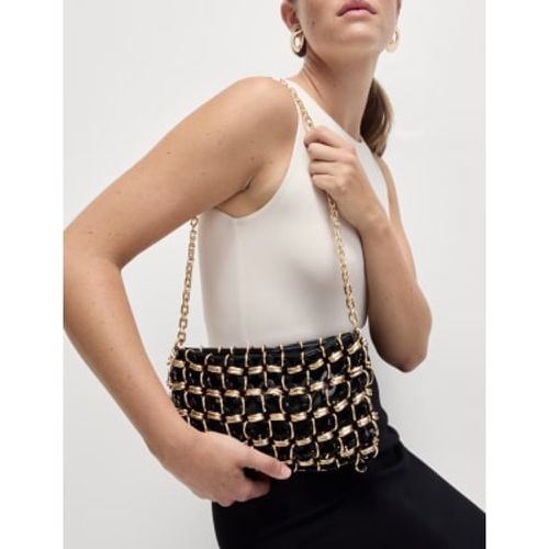 Womens Chain Strap Shoulder Bag - - M&S Collection - Modalova