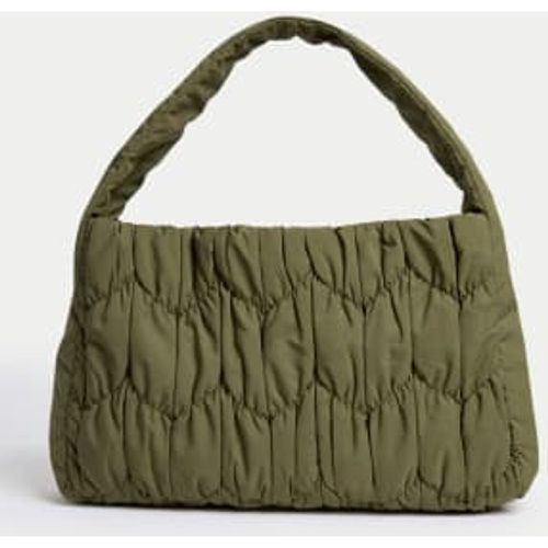 Womens Quilted Shoulder Bag - - M&S Collection - Modalova