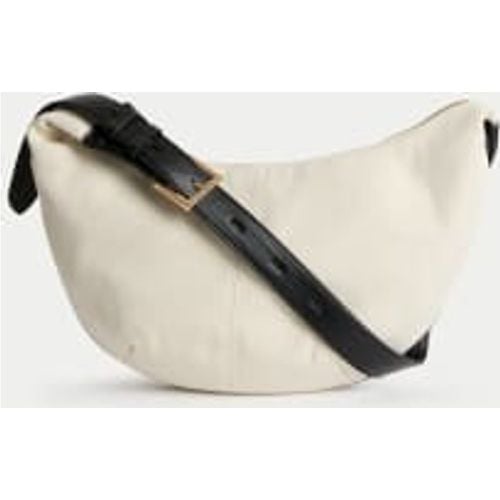 Womens Canvas Shoulder Bag - - M&S Collection - Modalova