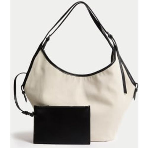 Womens Canvas Tote Bag - M&S Collection - Modalova