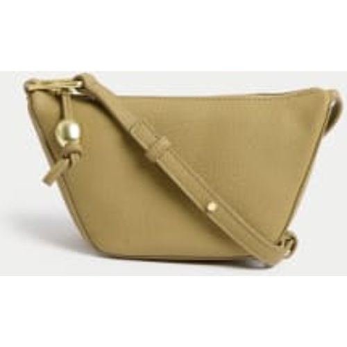 Womens Faux Leather Mini Cross Body Bag - - M&S Collection - Modalova