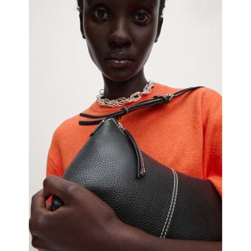 Womens Leather Underarm Shoulder Bag - - M&S Collection - Modalova