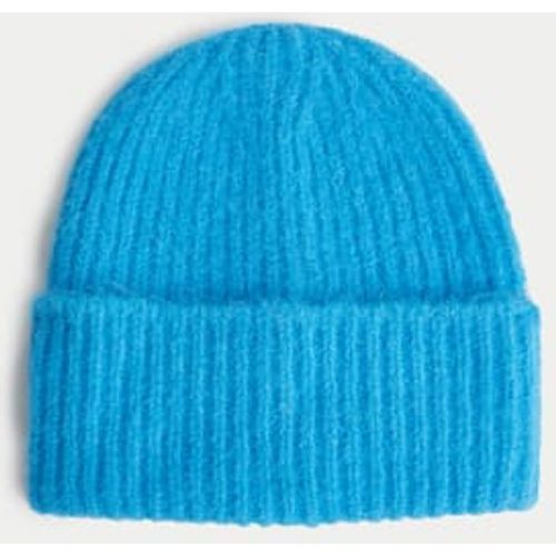 Womens Ribbed Beanie - - M&S Collection - Modalova