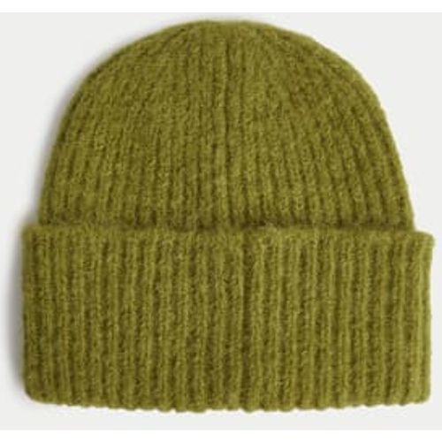 Womens Ribbed Beanie - - M&S Collection - Modalova