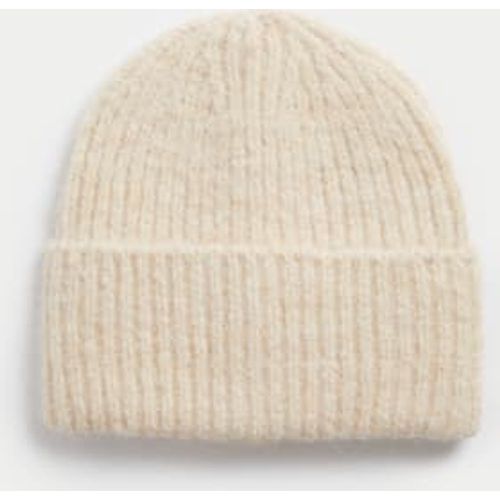 Womens Ribbed Beanie - - M&S Collection - Modalova