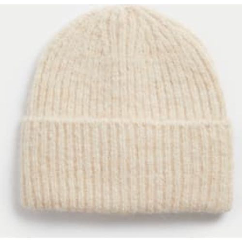 Womens Ribbed Beanie - M&S Collection - Modalova