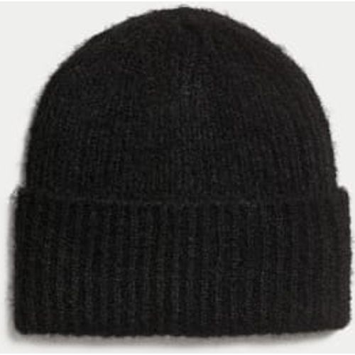 Womens Ribbed Beanie - - M&S Collection - Modalova