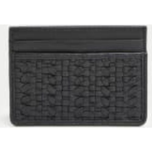 Womens Leather Woven Cardholder - - Autograph - Modalova