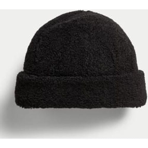 Womens Borg Beanie Hat - - M&S Collection - Modalova