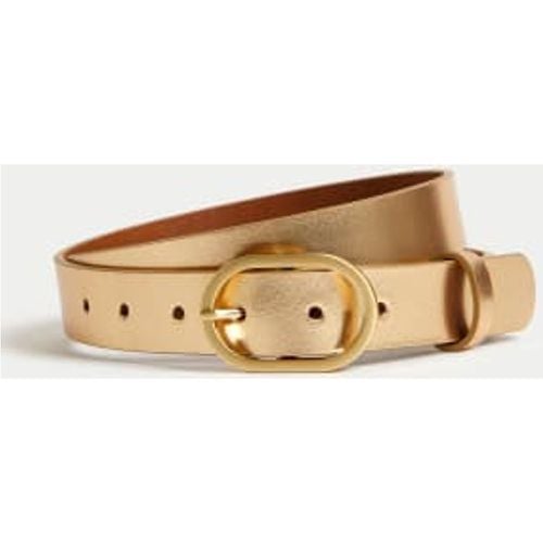 Womens Leather Jean Belt - - M&S Collection - Modalova