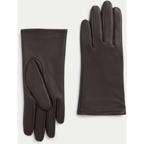 Womens Leather Warm Lined Gloves - - M&S Collection - Modalova